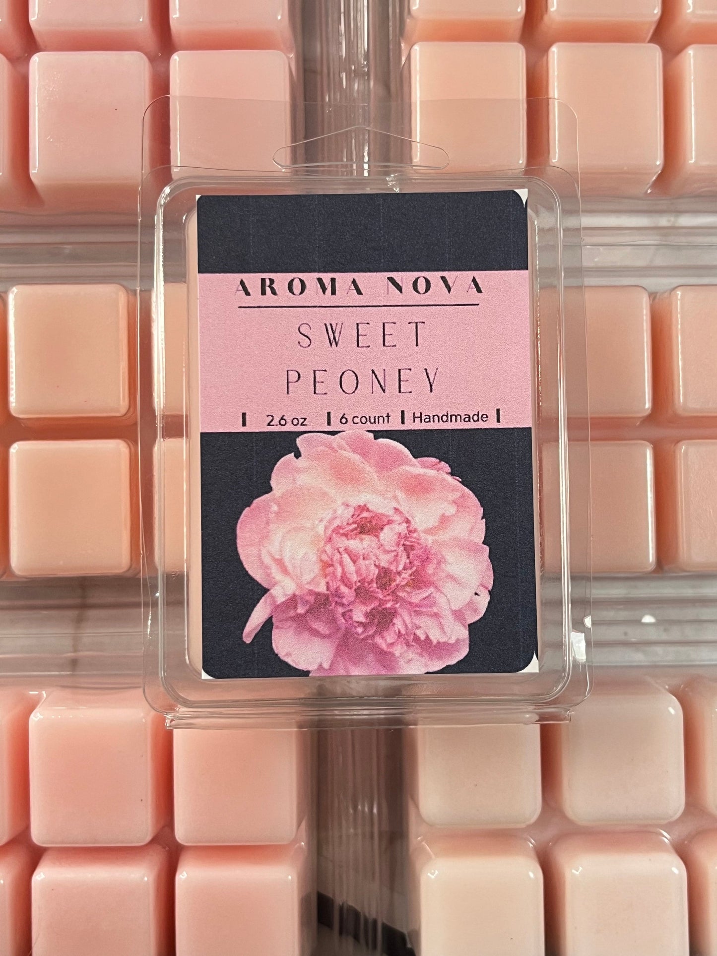Sweet Peony | Strong Scented Floral Soy Wax Melt, Non-toxic Wax Tarts, Home Fragrance Essentials