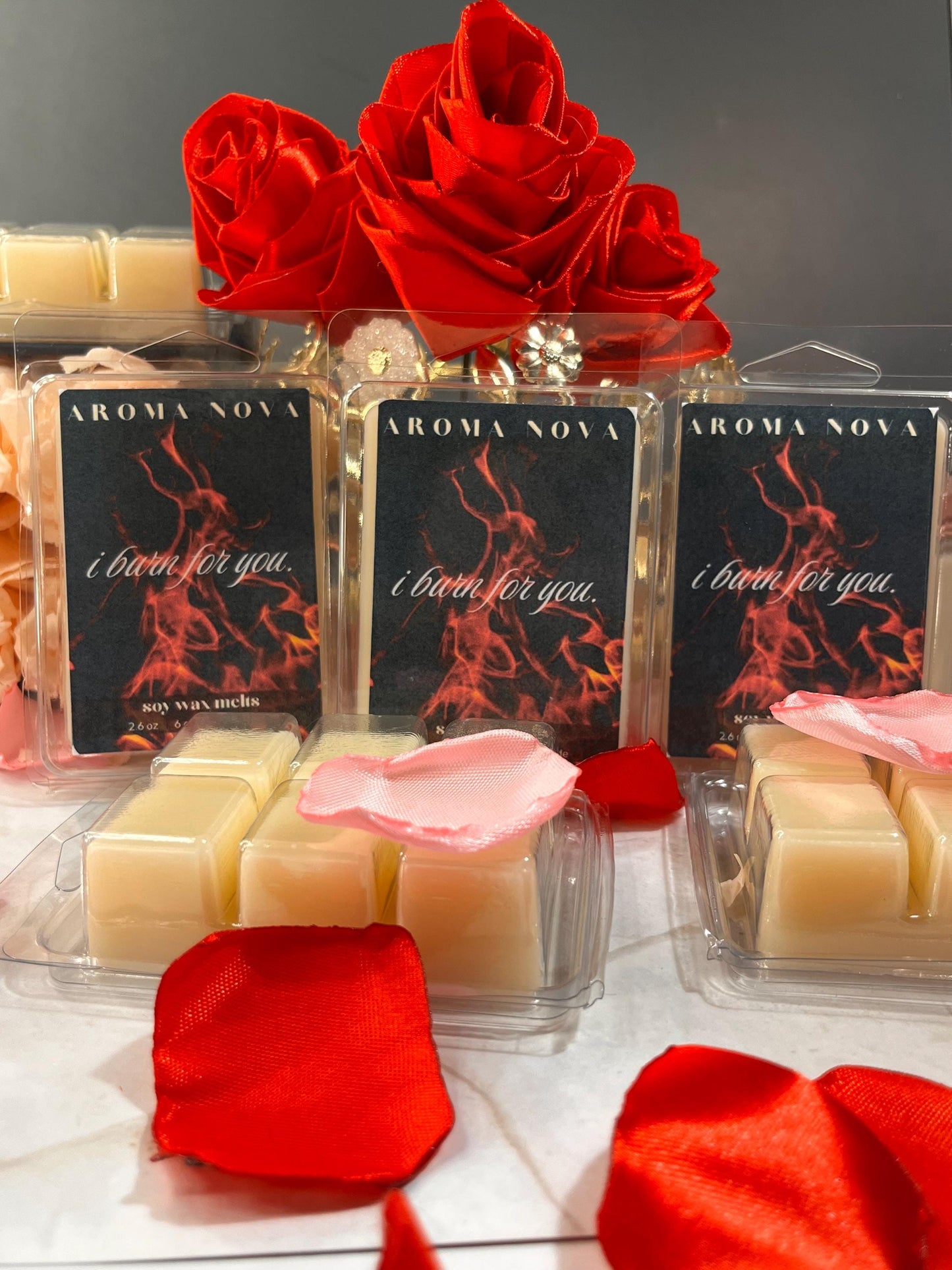 I Burn for You | Bridgerton Inspired Scent| Valentine's Day Strong scented soy wax melts long-lasting, Non-toxic Wax Tarts, Dark Romance