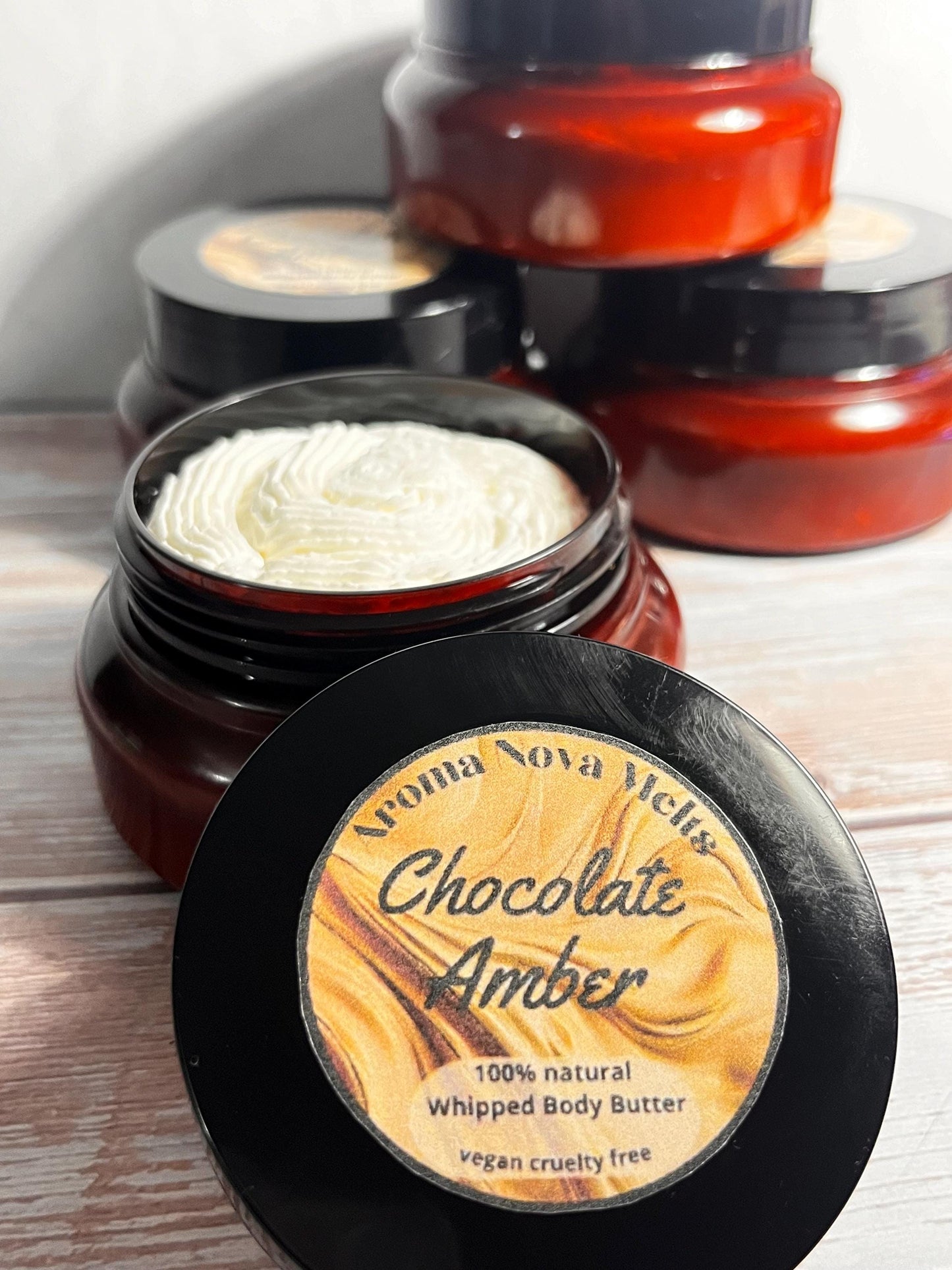 Chocolate Amber Whipped Body Butter
