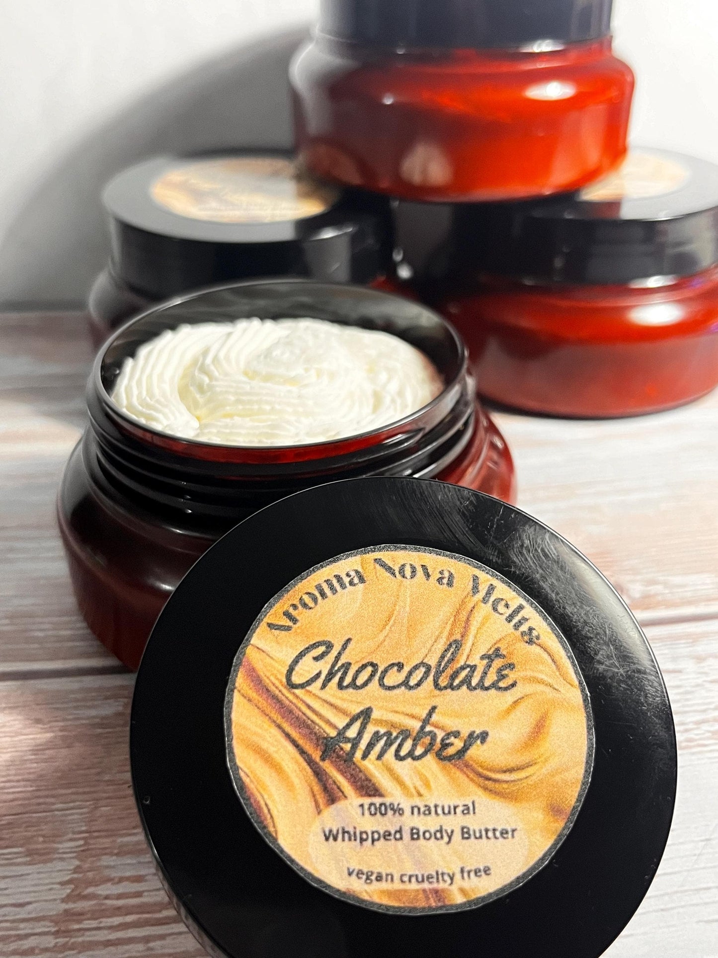 Chocolate Amber Whipped Body Butter 5oz