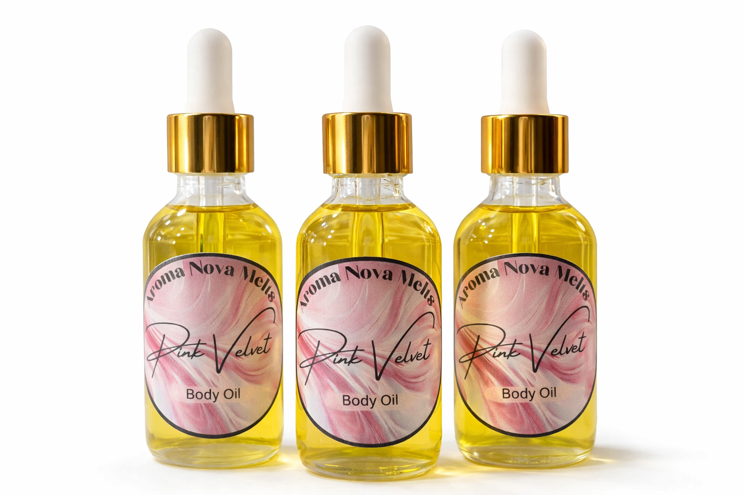 Pink Velvet Scented Body Oil