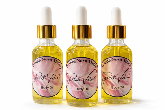 Pink Velvet Scented Body Oil
