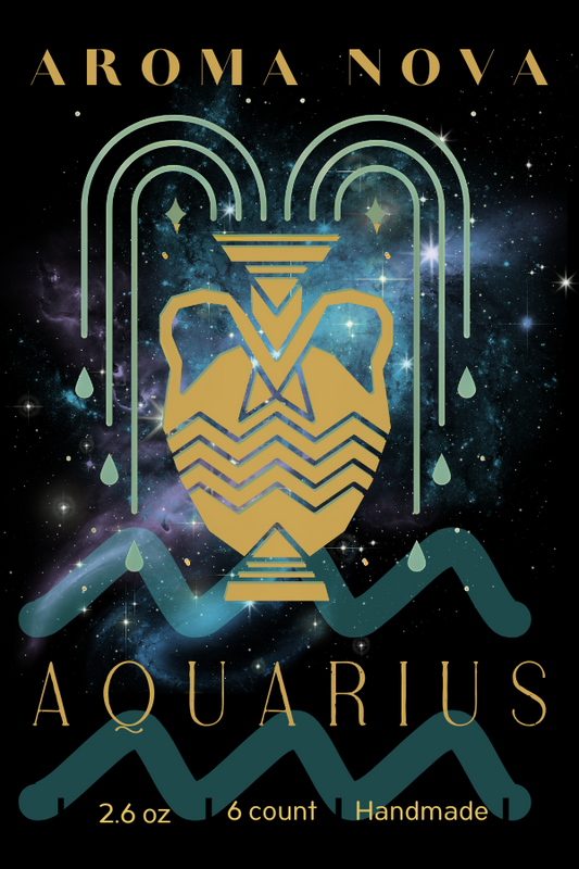 Aquarius Zodiac Sign Soy Wax Melt