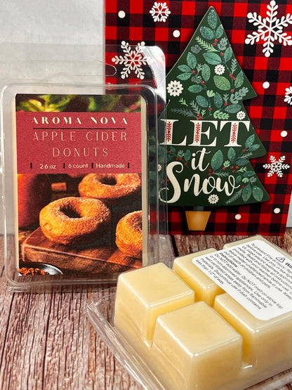 Apple Cider Donuts |Strong Scented Soy Sax Melt, Non-toxic Wax Tarts, Home Fragrance Essentials