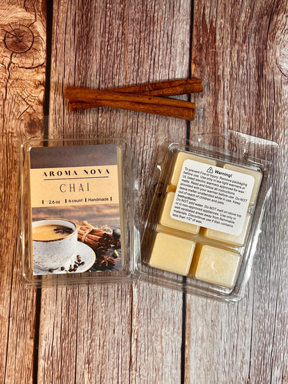 CHAI |Holiday Fragrance |Strong scented soy wax melt long lasting home fragrance, Non-toxic Wax Tarts, Home Fragrance Essentials