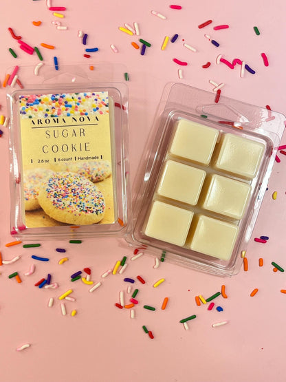 Sugar Cookie Wax Melts! Strong scented soy wax melt long lasting home fragrance, Non-toxic Wax Tarts, Home Fragrance Essentials