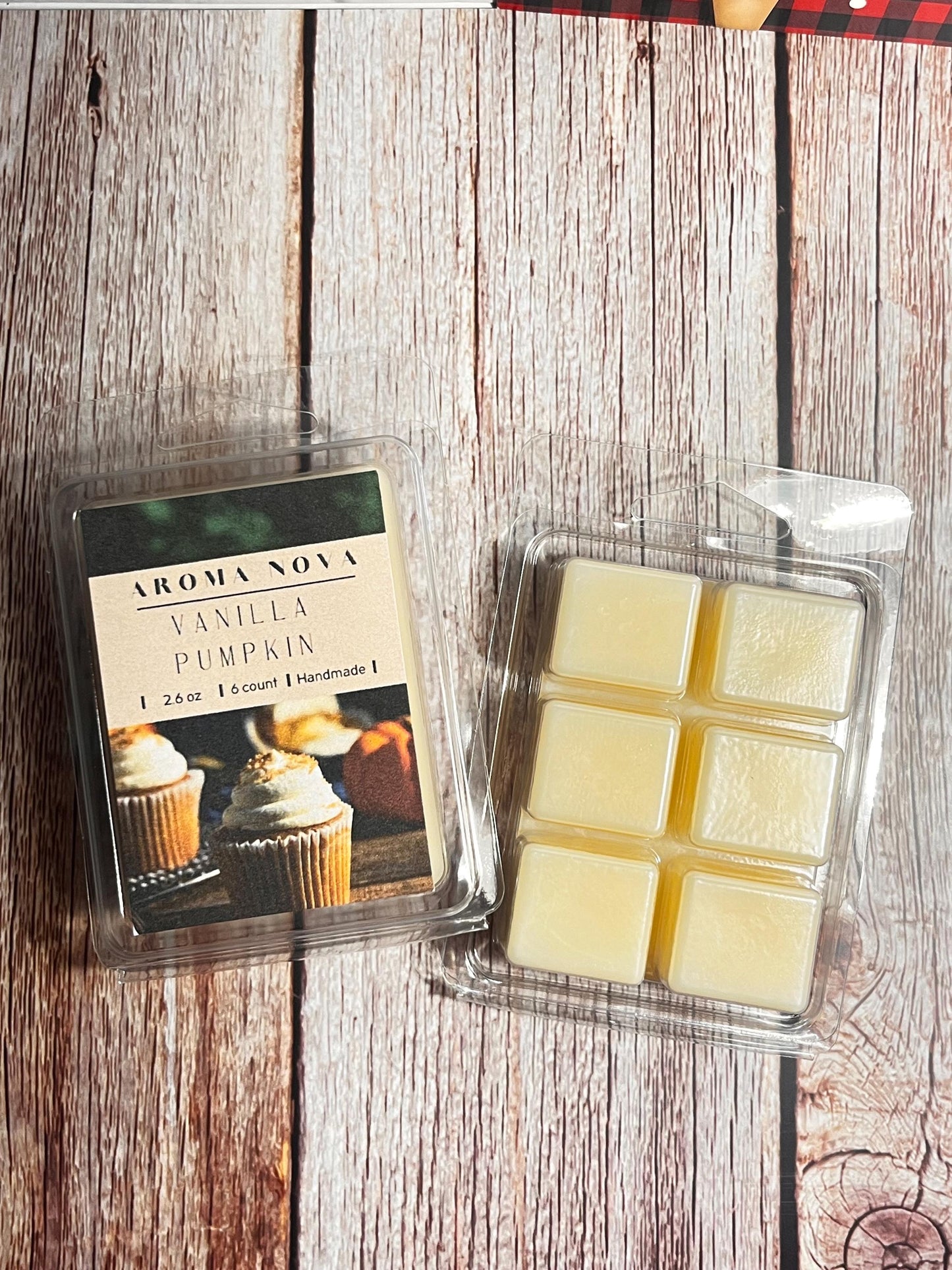 Vanilla Pumpkin |Holiday Fragrance |Strong scented soy wax melt long lasting home fragrance, Non-toxic Wax Tarts, Home Fragrance Essentials
