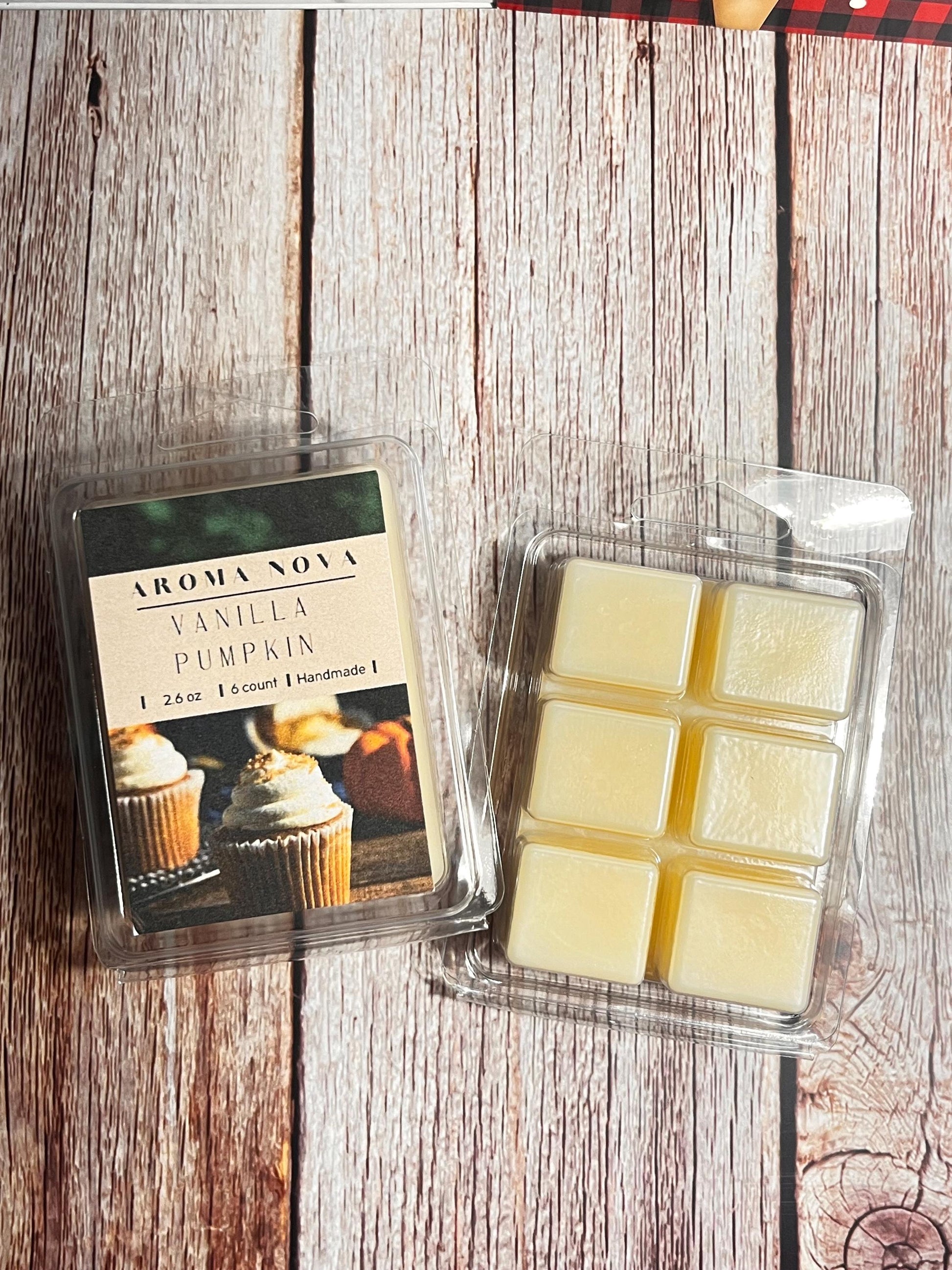Vanilla Pumpkin |Holiday Fragrance |Strong scented soy wax melt long lasting home fragrance, Non-toxic Wax Tarts, Home Fragrance Essentials