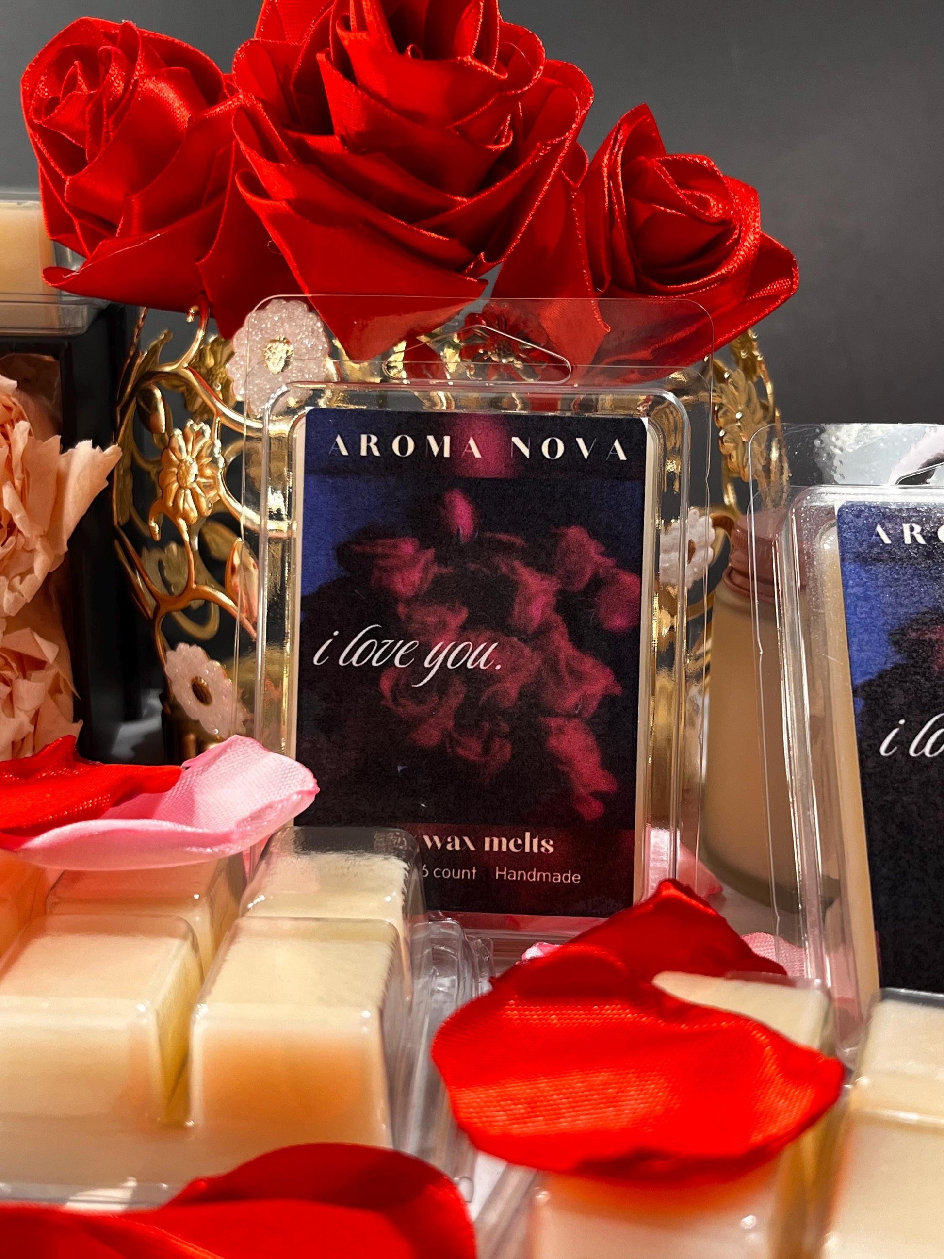 I Love You |Valentine’s Day Fragrance |Dark Romance |Strong scented soy wax melt long-lasting home fragrance essentials, Non-toxic Wax Tarts