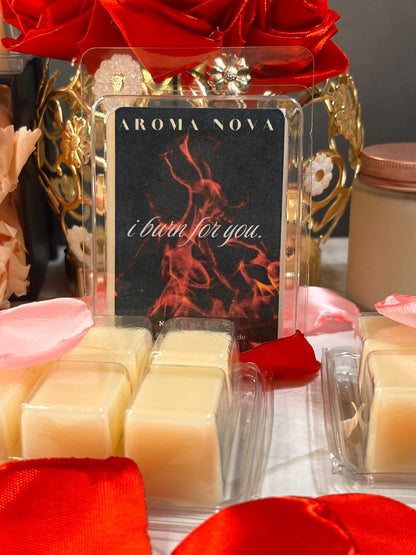 I Burn for You | Bridgerton Inspired Scent| Valentine's Day Strong scented soy wax melts long-lasting, Non-toxic Wax Tarts, Dark Romance