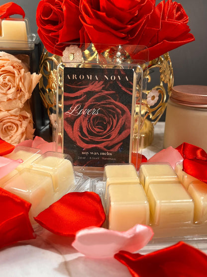 Lovers | Valentine's Day Fragrance | Dark Romance| Strong scented soy wax melt long lasting home fragrance, Non-toxic Wax Tarts