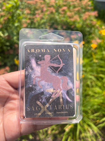 Sagittarius Zodiac Sign Soy Wax Melt Strong Scented Long Lasting Melt, Non-toxic Wax Tarts, Home Fragrance Essentials