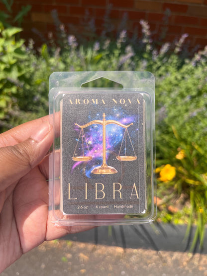 Libra Zodiac signs Soy Wax Melt Strong Scented Long Lasting Melt, Non-toxic Wax Tarts, Home Fragrance Essentials