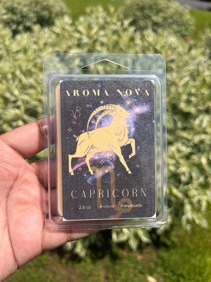 Capricorn Zodiac Sign Soy Wax Melt Strong Scented Long Lasting Melt, Non-toxic Wax Tarts, Home Fragrance Essentials