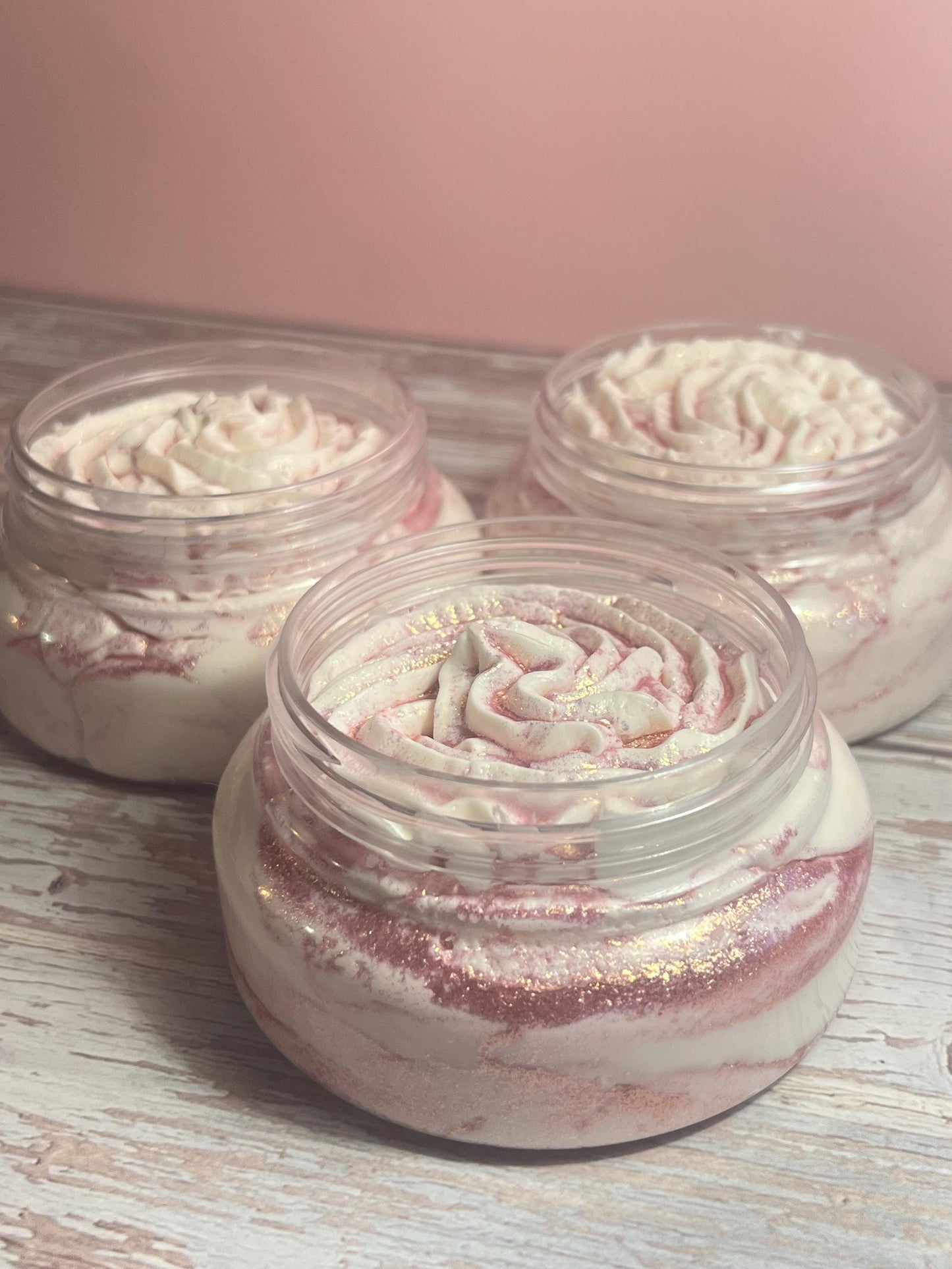 Pink Velvet Rose Gold Shimmer Body Butter 5oz