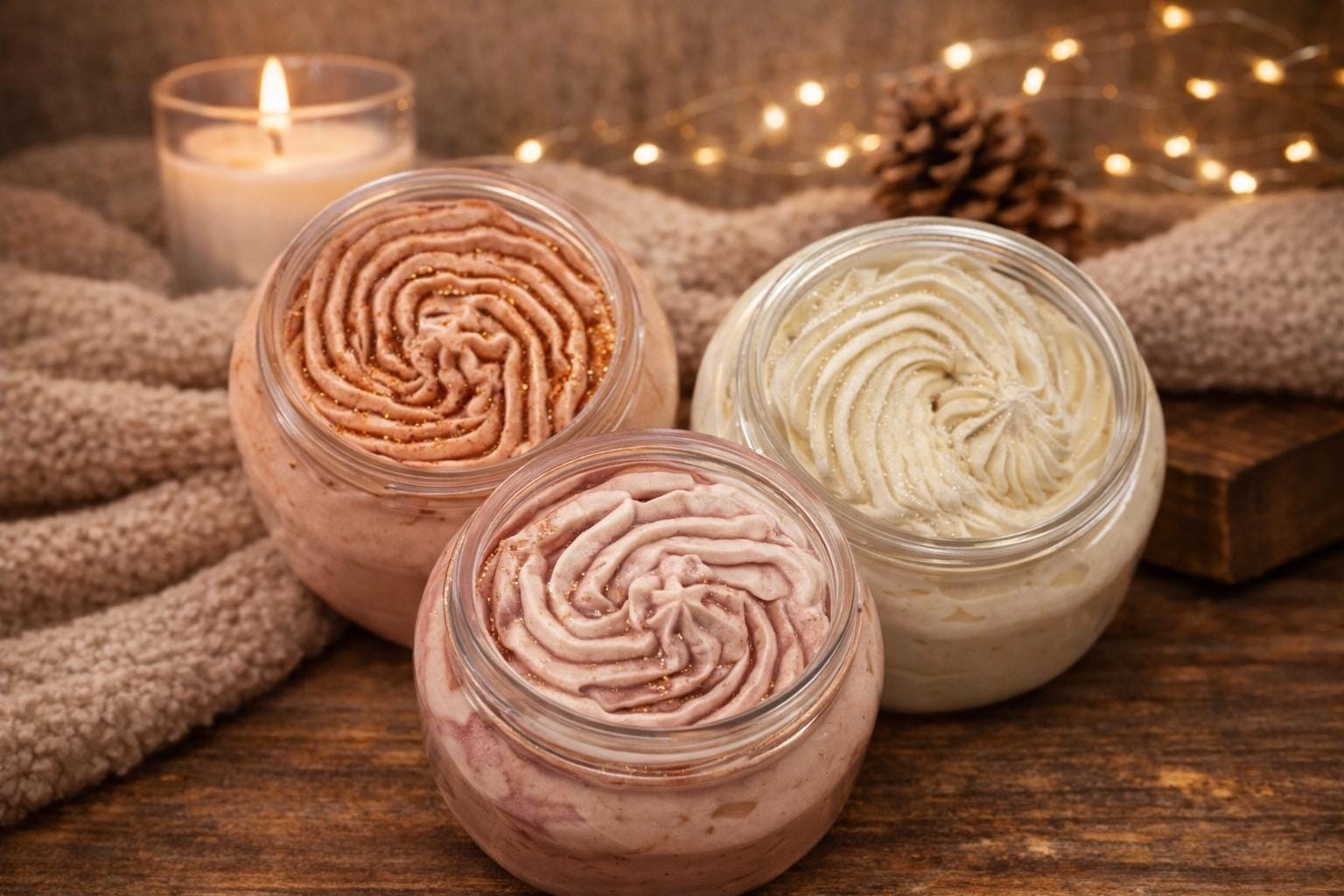 Shimmer Whipped Body Butter Gift Set Bundle