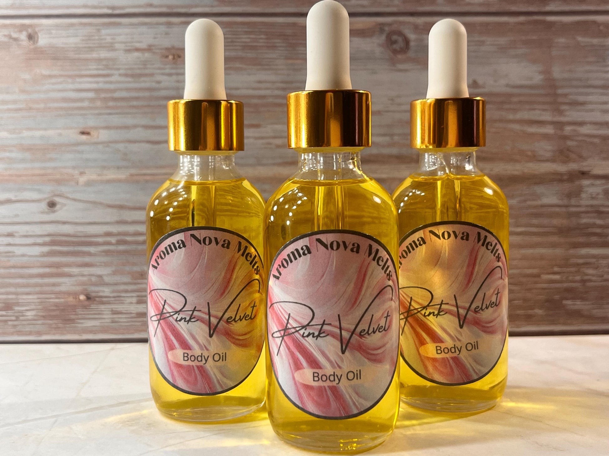 Pink Velvet Scented Body Oil