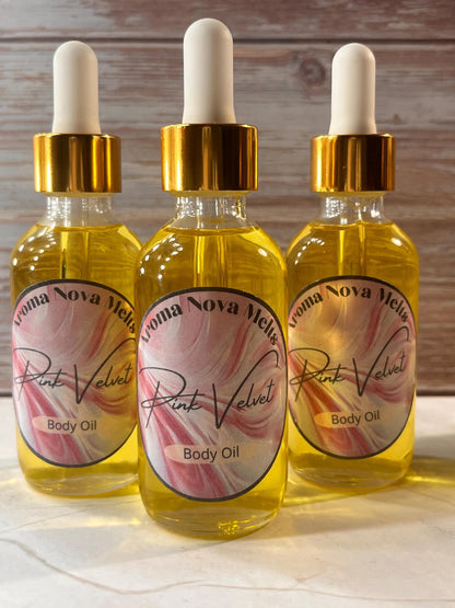Pink Velvet Scented Body Oil