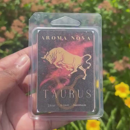 Taurus Zodiac Sign Soy Wax Melt Strong Scented Long Lasting Melt, Non-toxic Wax Tarts, Home Fragrance Essentials