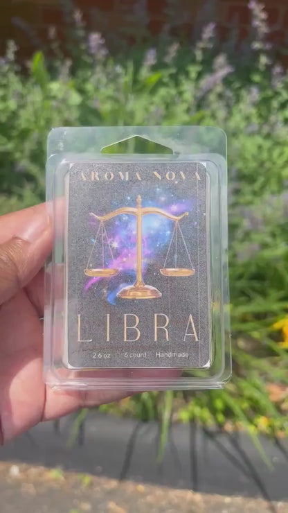 Libra Zodiac signs Soy Wax Melt Strong Scented Long Lasting Melt, Non-toxic Wax Tarts, Home Fragrance Essentials