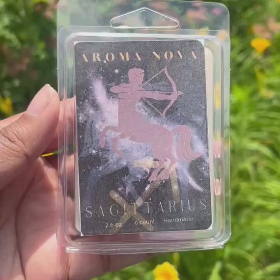 Sagittarius Zodiac Sign Soy Wax Melt Strong Scented Long Lasting Melt, Non-toxic Wax Tarts, Home Fragrance Essentials